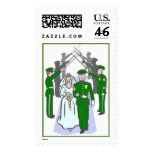 Military Wedding (2a) Stamp