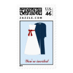 Military Wedding Custom Postage