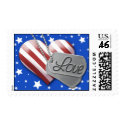 Military Wedding Invitation Postage Stamp by EverAfter Military Wedding Invitation Postage Stamp