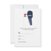 Military Wedding RSVP Cards Custom Announcement