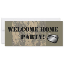 "Military Welcome Home Party" invitations by cowboyannie "Military Welcome Home Party" invitations