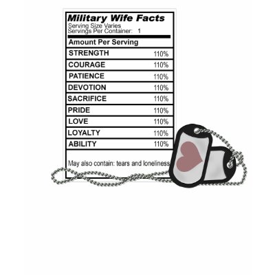 Military Wife Ingredients T Shirts by SimplyTheBestDesigns