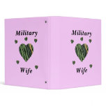 Military Wife Love binders