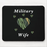 Military Wife Love Mousepad