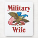 Military Wife Mouse Pad mousepads by occupationtshirts Military Wife Mouse Pad mousepads