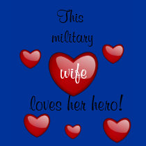 Military Wife t-shirts