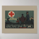 Military Women World War One Red Cros posters
