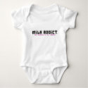 milk addict t-shirts