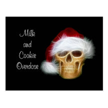 Milk and Cookie Overdose Post Cards