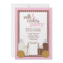 Milk and Cookies Birthday Party Invitation