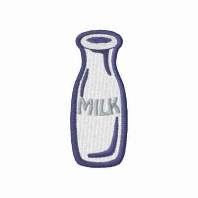 Milk Bottle by ZazzleEmbroidery