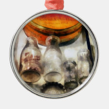Milk Bottles Christmas Ornament