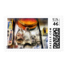 Milk Bottles Postage Stamps