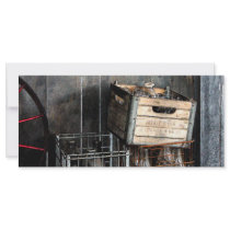 Milk Bottles Custom Rack Card