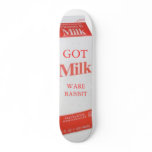 milk carton skate deck