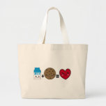 Milk + Cookies Canvas Bag