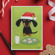 Milk & Cookies card