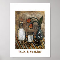 "Milk & Cookies" Print