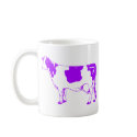 Milk Cow Silhouette Beef Cattle Moo Bull Steer mugs by inquester Milk Cow Silhouette Beef Cattle Moo Bull Steer mugs
