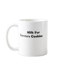 Milk For Santa's Cookies, Mug