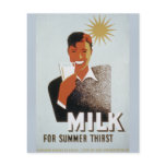 Milk, for summer thirst personalized flyer