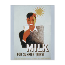 Milk, for summer thirst personalized flyer