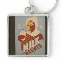 Milk for Warmth keychains by gotraw Milk for Warmth keychains