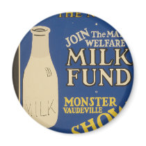 Milk for Warmth Magnet