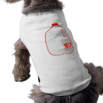 Milk Jug pet clothing by trendyteeshirts Milk Jug pet clothing