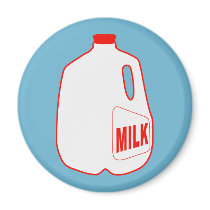 Milk Jug magnets by trendyteeshirts Milk Jug magnets