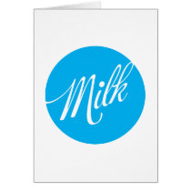 Milk Lite Folding Card
