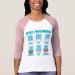 Ladies 3/4 Sleeve Raglan (Fitted)