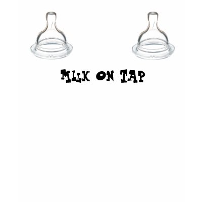 Milk On Tap T Shirts by socrys