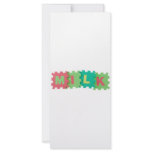 Milk rack cards