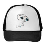 Milk rage face trucker hats