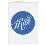 Milk Regular Folding Card