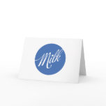 Milk Regular Folding Card Template