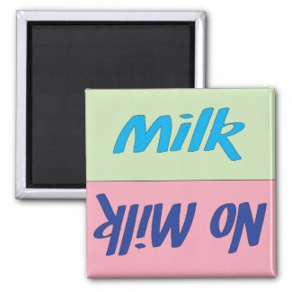 Milk Reminder Magnet magnet
