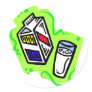 Milk Round Sticker