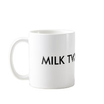 MILK TWO SUGARS mugs