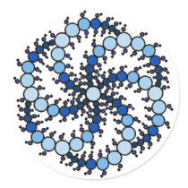 MilkHill Blue Transparent stickers by Freebirdtees MilkHill Blue Transparent stickers