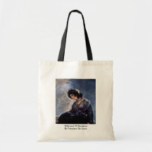 Milkmaid Of Bordeaux By Francisco De Goya Bags