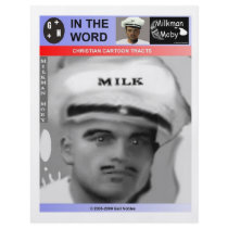 Milkman Moby Cartoon Tracts flyers