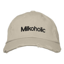 Milkoholic Embroidered Baseball Cap