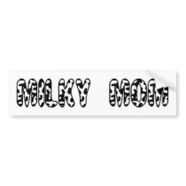 Milky Mom bumper stickers by lifeisahighway Milky Mom bumper stickers