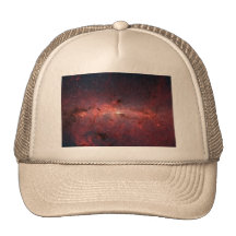 Milky Way Galactic Center, Stars, Clouds, Clusters Hats