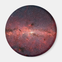 Milky Way Galactic Center, Stars, Clouds, Clusters Refrigerator Magnet