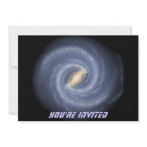 Milky Way Galaxy invitations by JKcoder Milky Way Galaxy invitations