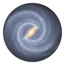 Milky Way Galaxy stickers by JKcoder Milky Way Galaxy stickers