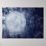Milky Way Moonrise Print